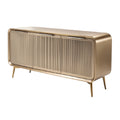 Modern Gouden Dressoir met Geprofileerde Deuren